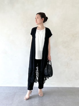 「リラックス」｜BEARDSLEYさん（レディース・153cm）の春コーディネート