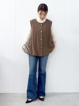 BEARDSLEYさん（レディース・154cm）の夏コーディネート