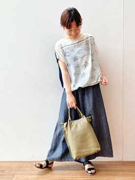 BEARDSLEYさん（レディース・165cm）の夏コーディネート