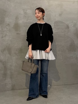 BEARDSLEYさん（レディース・154cm）の冬コーディネート