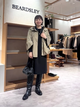 BEARDSLEY（ビアズリー）の「ナイロンフリルハオリ（ブルゾン）」 - WEAR