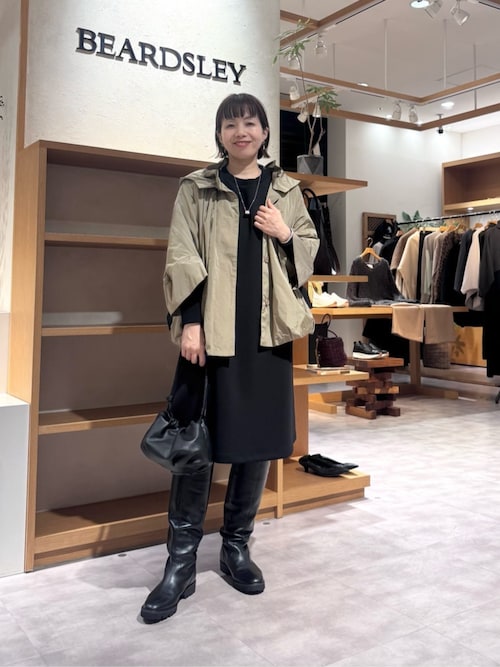 袖パフダンボールワンピース（ワンピース）｜BEARDSLEY（ビアズリー