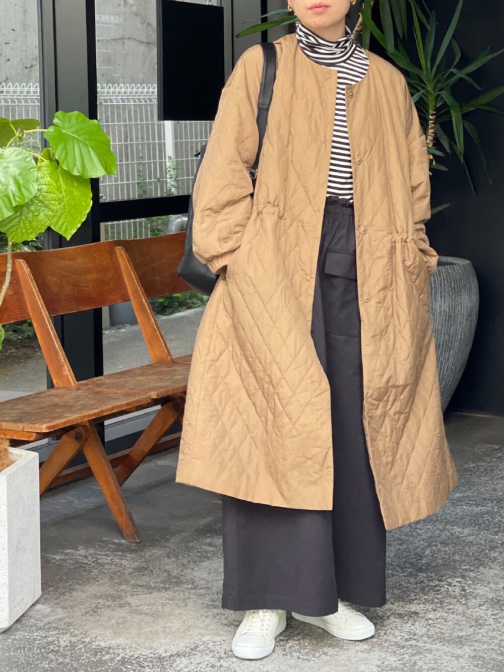 BEARDSLEY（ビアズリー）の「バルーン袖キルトコート（その他アウター