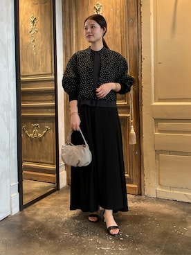 「BEARDSLEY（ビアズリー）のアイテム」を使った、BEARDSLEYさん（レディース・157cm）の冬コーディネート