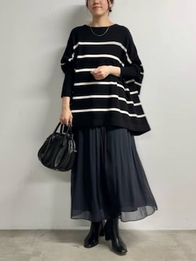 BEARDSLEYさん（レディース・164cm）の秋コーディネート
