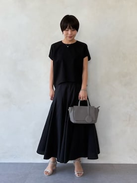 「LIVETART（リヴェタート）のアイテム」を使った、BEARDSLEYさん（レディース・159cm）の春コーディネート