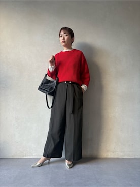 BEARDSLEYさん（レディース・162cm）の冬コーディネート