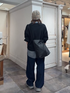 「BEARDSLEY（ビアズリー）のアイテム」を使った、BEARDSLEYさん（レディース・158cm）の冬コーディネート