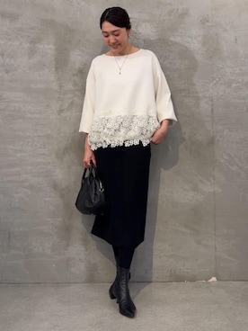 BEARDSLEYさん（レディース・164cm）の冬コーディネート