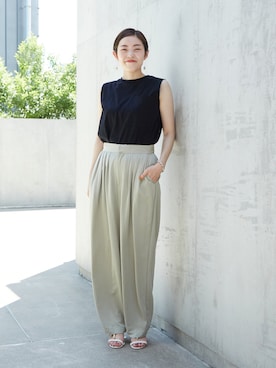 BEARDSLEYさん(レディース・162cm)の夏コーディネート