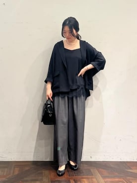 「BEARDSLEY（ビアズリー）のアイテム（ジャケット/アウター）」を使った、BEARDSLEYさん（レディース・164cm）の春コーディネート