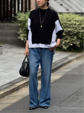 「BEARDSLEY（ビアズリー）のアイテム」を使った、BEARDSLEYさん（レディース・164cm）の秋コーディネート