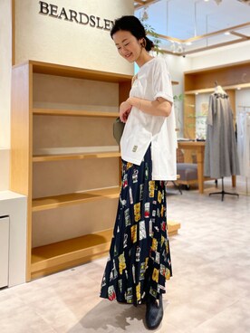 BEARDSLEYさん(レディース・166cm)の夏コーディネート