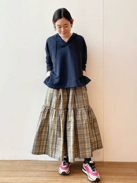 BEARDSLEYさん（レディース・160cm）の春コーディネート