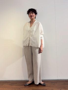 「BEARDSLEY（ビアズリー）のアイテム」を使った、BEARDSLEYさん（レディース・171cm）の春コーディネート