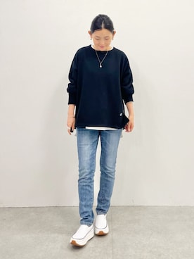 「BEARDSLEY（ビアズリー）のアイテム」を使った、BEARDSLEYさん（レディース・156cm）の夏コーディネート