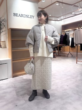 BEARDSLEYさん（レディース・160cm）の冬コーディネート
