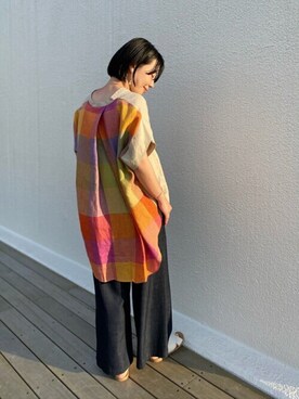 BEARDSLEYさん（レディース・160cm）の夏コーディネート