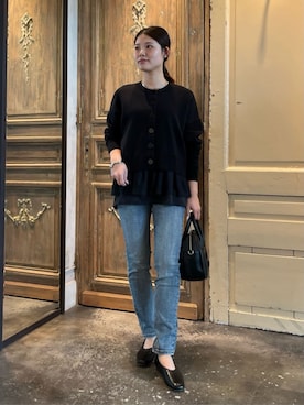 「BEARDSLEY（ビアズリー）のアイテム」を使った、BEARDSLEYさん（レディース・157cm）の夏コーディネート