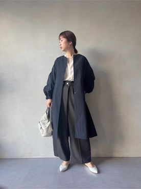 BEARDSLEYさん（レディース・162cm）の冬コーディネート