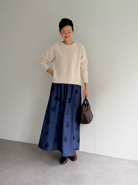 BEARDSLEYさん（レディース・166cm）の秋コーディネート