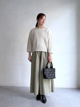 BEARDSLEYさん（レディース・159cm）の冬コーディネート