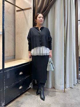 BEARDSLEYさん（レディース・153cm）の冬コーディネート