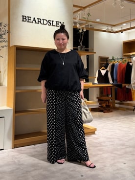 「BEARDSLEY（ビアズリー）のアイテム」を使った、BEARDSLEYさん（レディース・158cm）の冬コーディネート