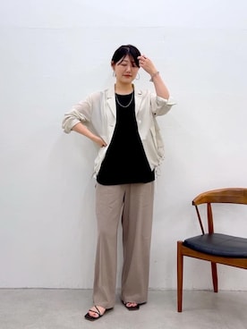 BEARDSLEYさん(レディース・162cm)の夏コーディネート