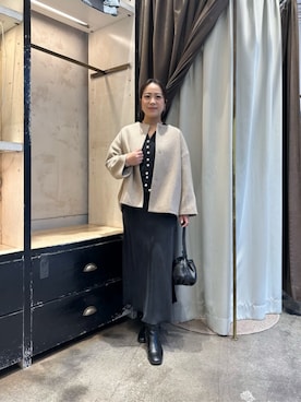 BEARDSLEYさん（レディース・153cm）の冬コーディネート