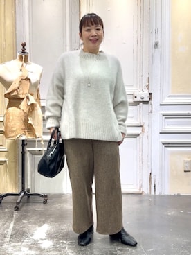 BEARDSLEYさん（レディース・156cm）の秋コーディネート