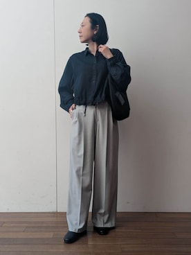 BEARDSLEYさん（レディース・163cm）の冬コーディネート