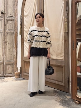 BEARDSLEYさん（レディース・157cm）の冬コーディネート