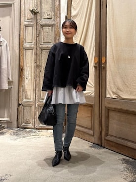 BEARDSLEYさん（レディース・149cm）の冬コーディネート