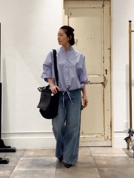 BEARDSLEYさん（レディース・159cm）の冬コーディネート