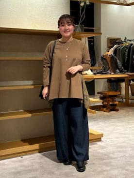 「BEARDSLEY（ビアズリー）のアイテム」を使った、BEARDSLEYさん（レディース・156cm）の冬コーディネート