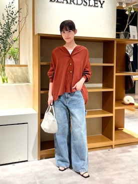 「BEARDSLEY（ビアズリー）のアイテム」を使った、BEARDSLEYさん（レディース・156cm）の夏コーディネート