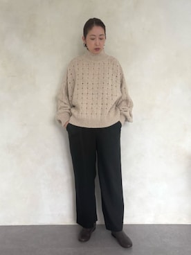 BEARDSLEYさん(レディース・162cm)の秋コーディネート