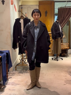 BEARDSLEYさん(レディース・157cm)の冬コーディネート