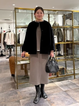 BEARDSLEYさん（レディース・165cm）の冬コーディネート