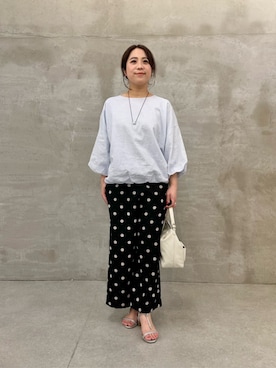 「LIVETART（リヴェタート）のアイテム」を使った、BEARDSLEYさん（レディース・153cm）の冬コーディネート