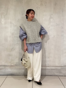 「BEARDSLEY（ビアズリー）のアイテム」を使った、BEARDSLEYさん（レディース・153cm）の冬コーディネート