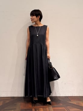 「セミフォーマル」｜BEARDSLEYさん（レディース・159cm）の夏コーディネート