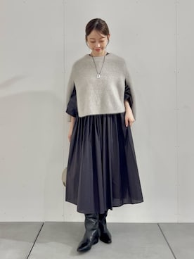 BEARDSLEYさん（レディース・154cm）の冬コーディネート