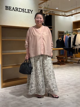 「BEARDSLEY（ビアズリー）のアイテム」を使った、BEARDSLEYさん（レディース・158cm）の冬コーディネート