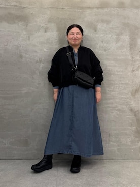 「BEARDSLEY（ビアズリー）のアイテム」を使った、BEARDSLEYさん（レディース・158cm）の夏コーディネート