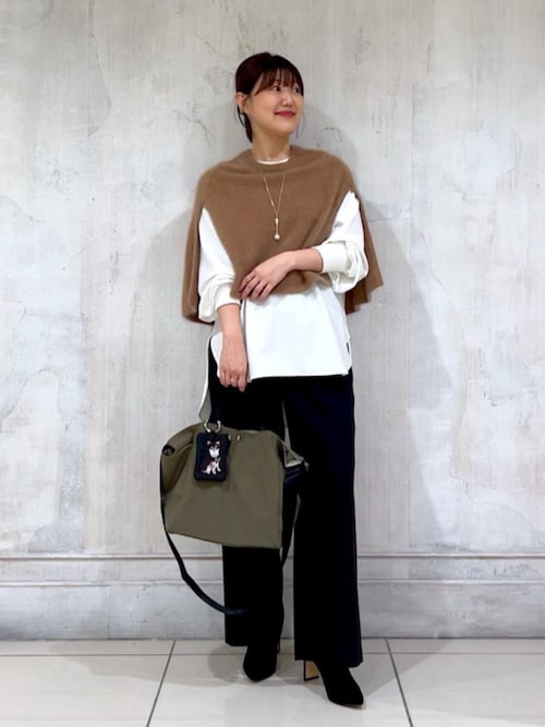 ファーニットポンチョ（ニット/セーター）｜BEARDSLEY