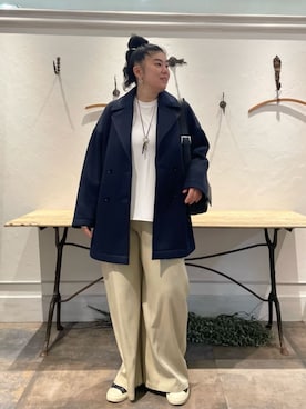 BEARDSLEYさん（骨格ナチュラル・レディース・166cm）の冬コーディネート