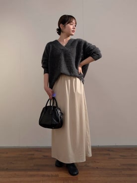 BEARDSLEYさん（レディース・160cm）の秋コーディネート