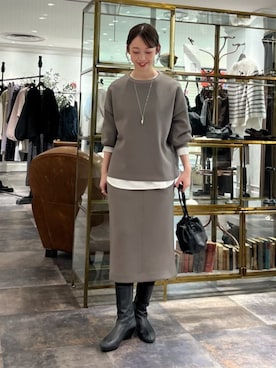 BEARDSLEYさん(レディース・154cm)の冬コーディネート